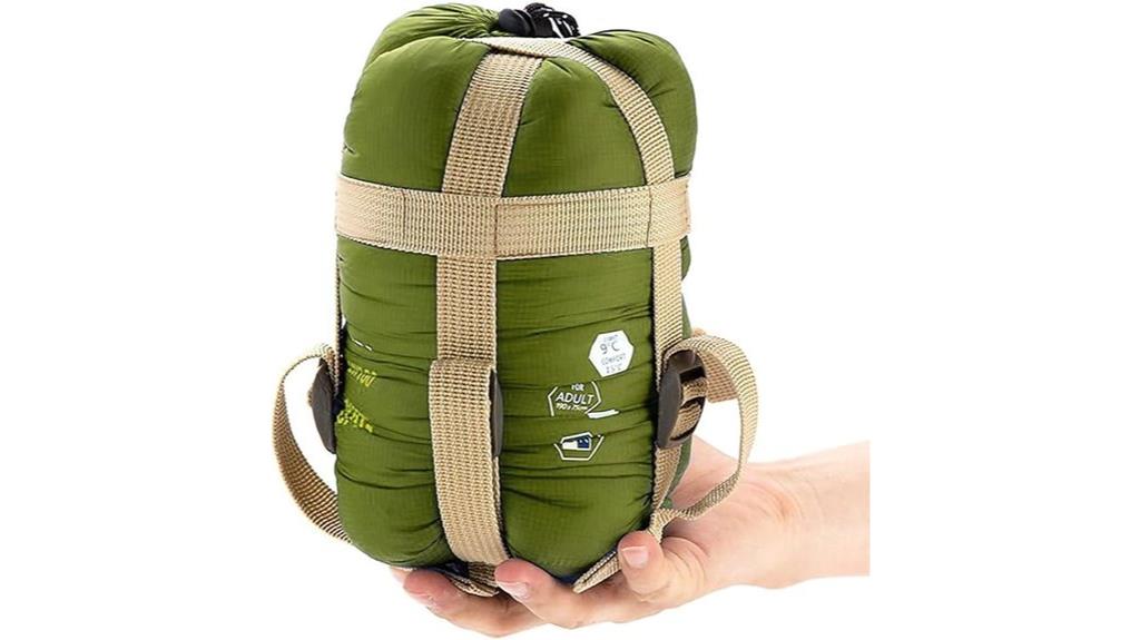 warm outdoor camping sleeping bag