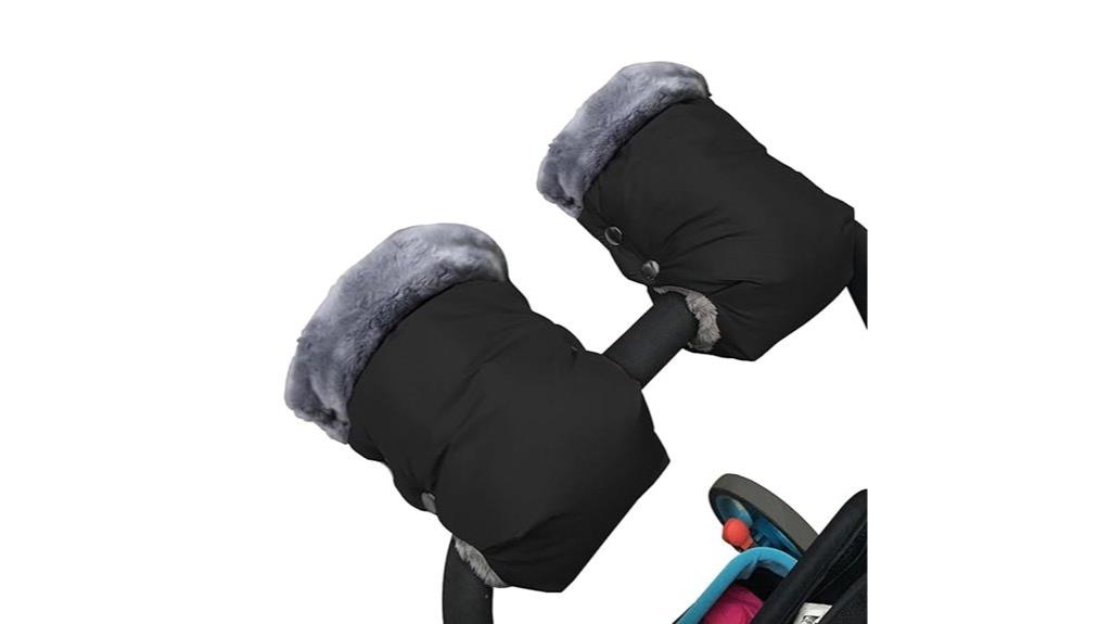 warm waterproof stroller mitts