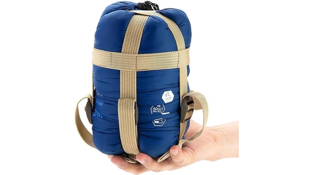 warm weather camping bag