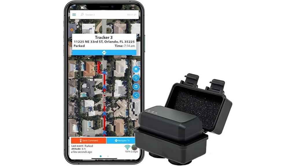 waterproof magnet gps tracker