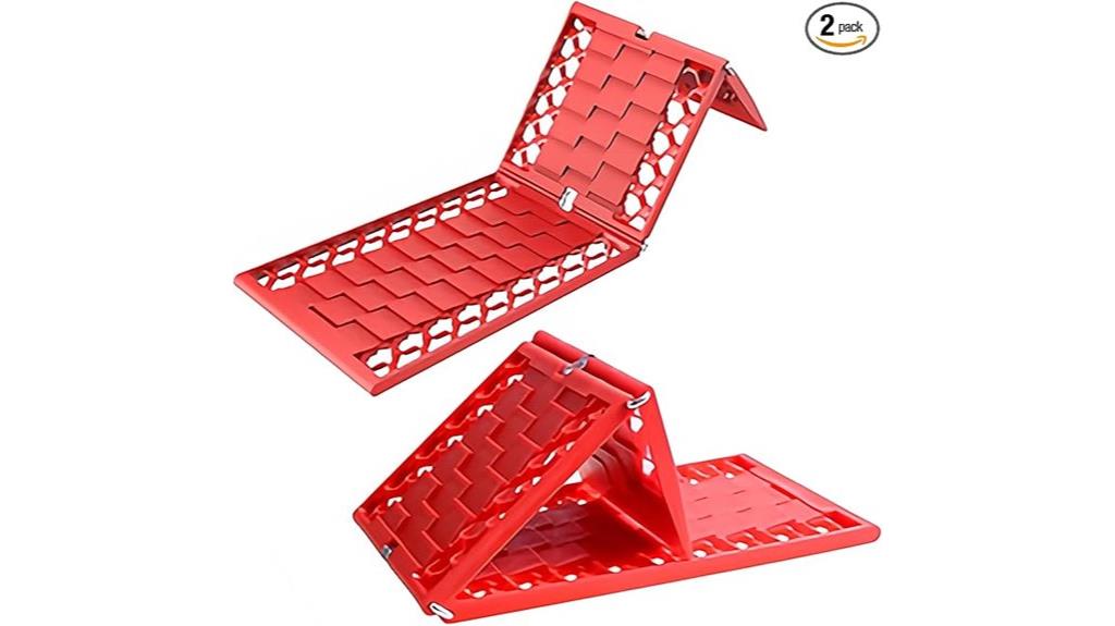 weatherproof foldable tire mats