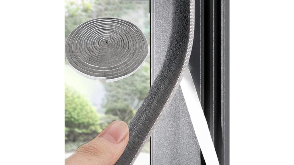 weatherproofing door sealing strip