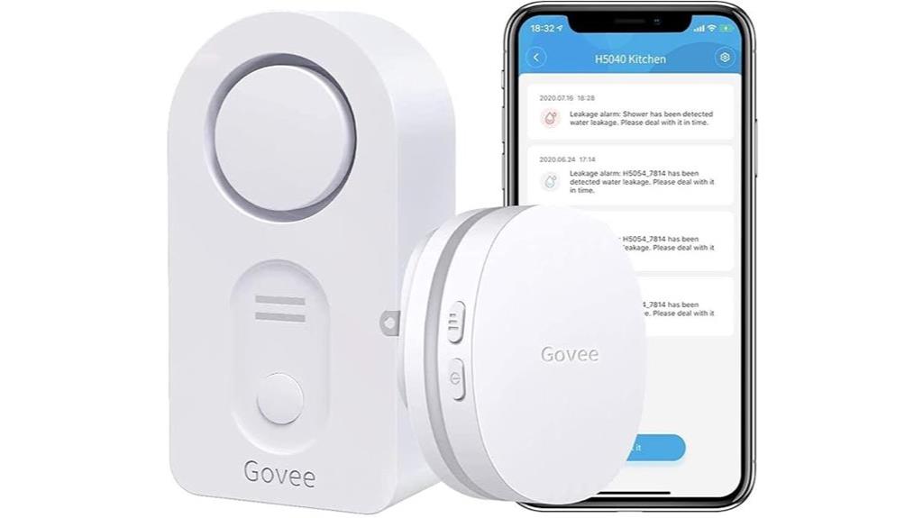 wifi enabled water leak detector