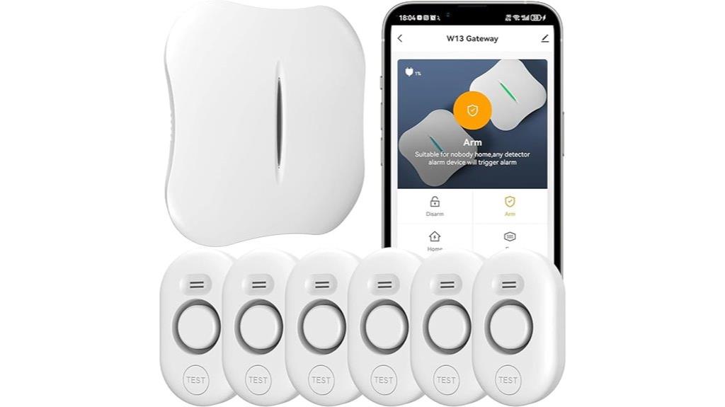 wifi leak detector alert