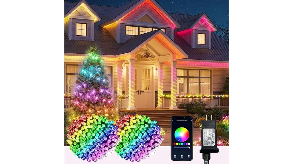 wifi rgb tree lights