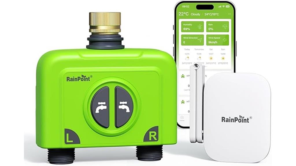 wifi water timer garden