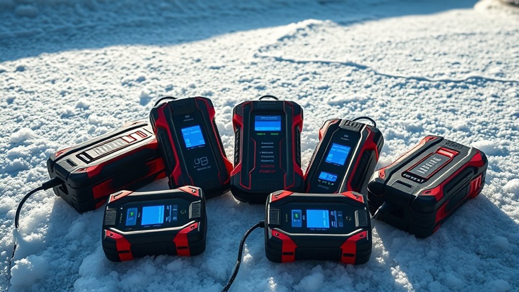 winter ready portable car chargers