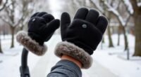winter stroller hand muffs