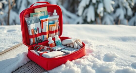 winter travel first aid kits