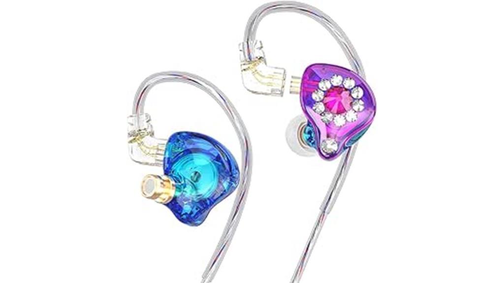 wired iem earphones