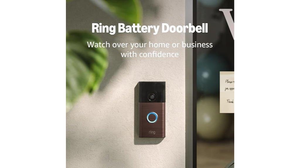 wireless doorbell with video
