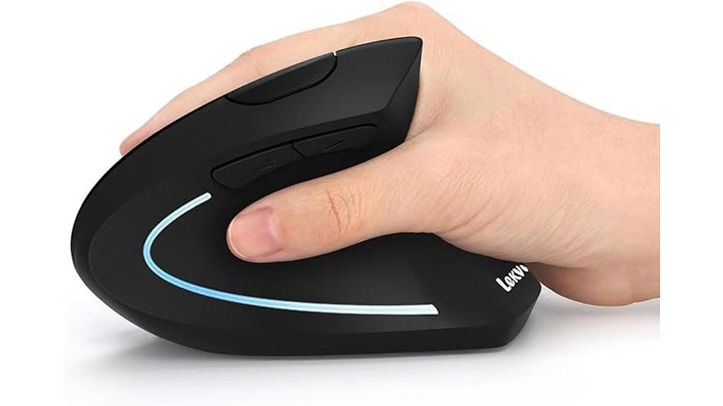 wireless ergonomic mouse