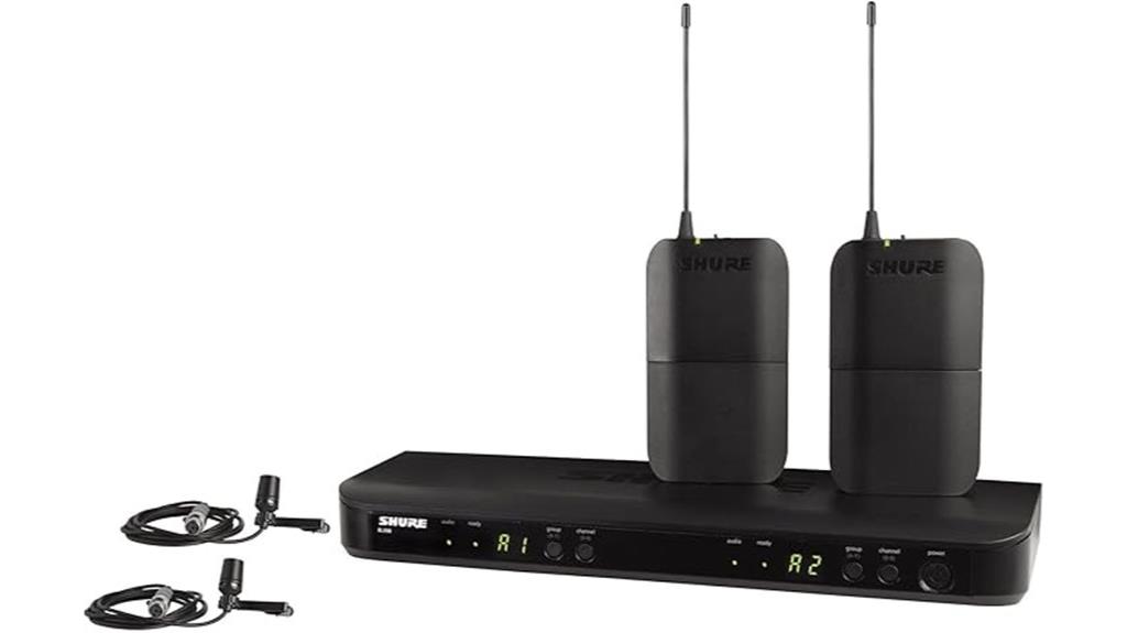 wireless lavalier microphone system