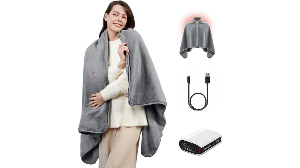 wireless rechargeable heating blanket