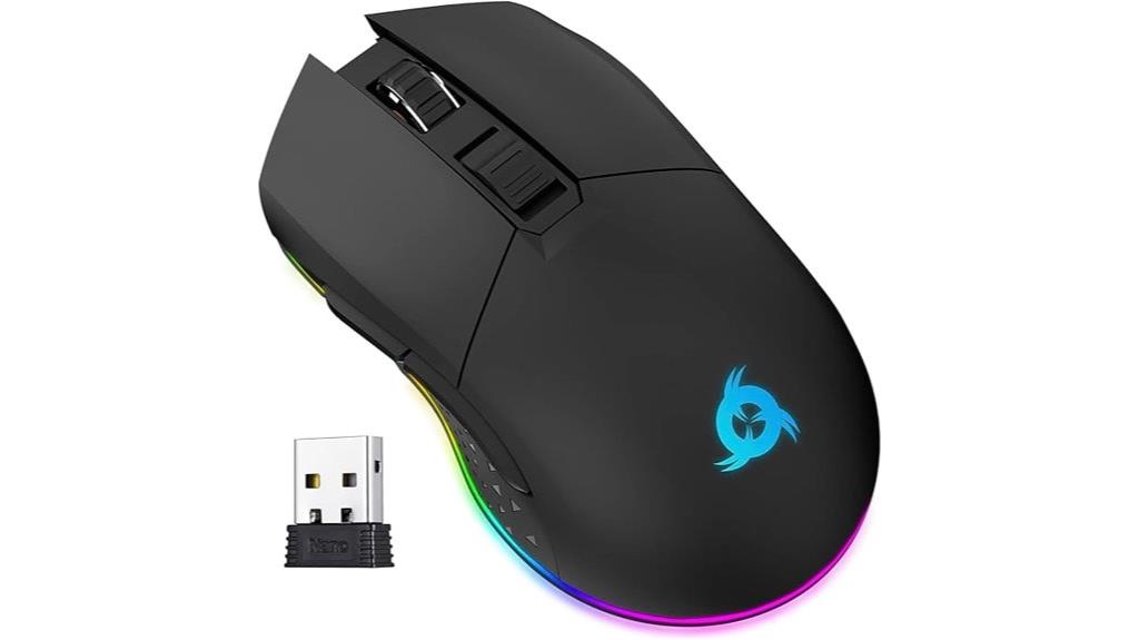 wireless rgb gaming mouse