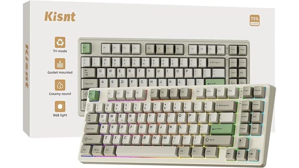 wireless rgb hot swappable keyboard