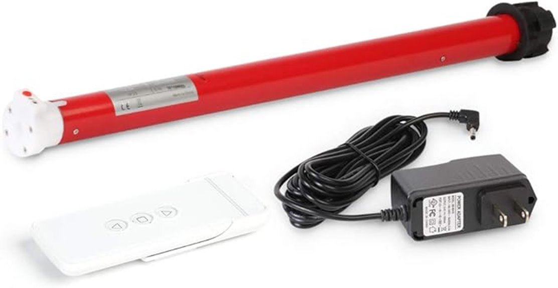 wireless tubular shade motor