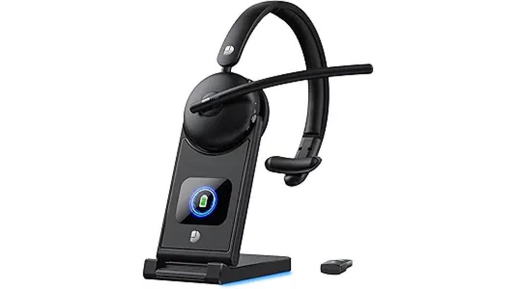 wireless work microphone headset