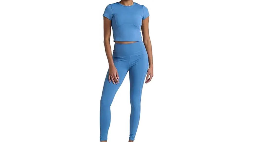 women s athletic two piece set