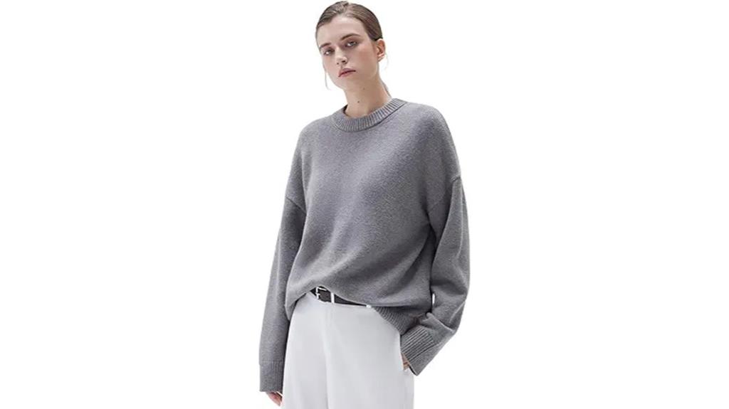 women s cashmere oversized sweater