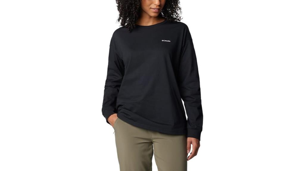 women s columbia crewneck shirt