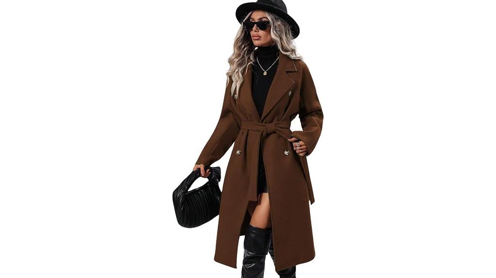 women s long wool coat