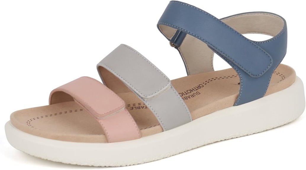 women s orthotic walking sandals