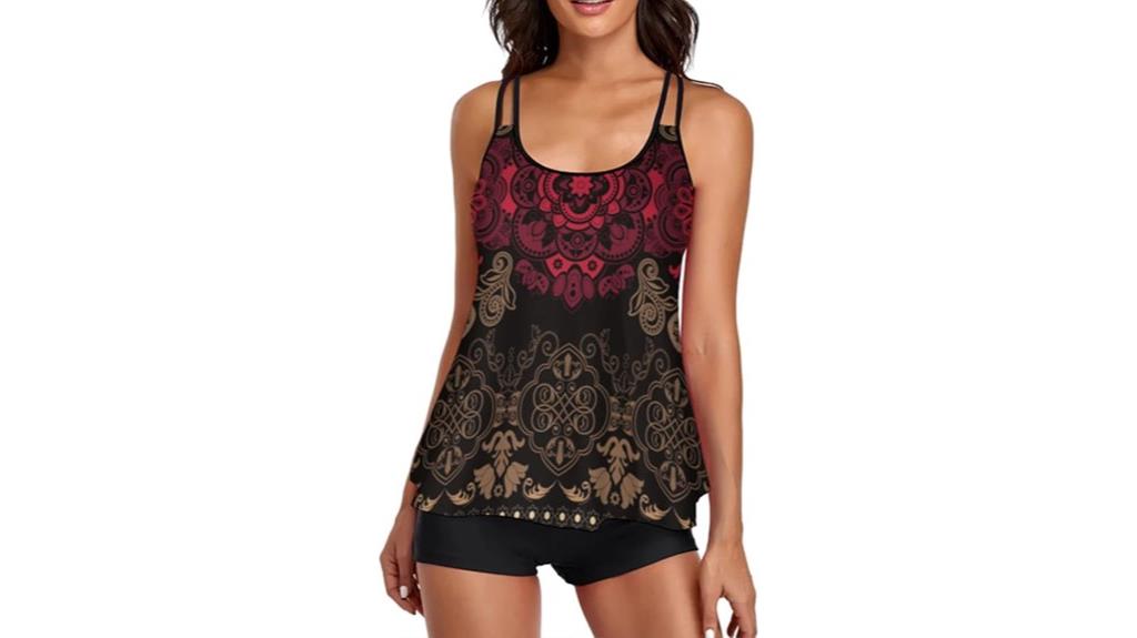 women s tankini swimsuit set