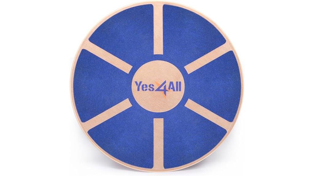 wooden balance and core trainer