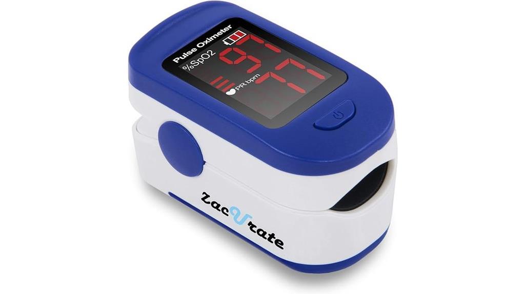 zacurate 500bl pulse oximeter
