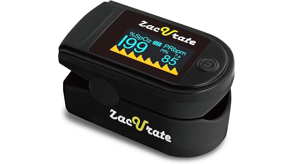 zacurate 500c pulse oximeter