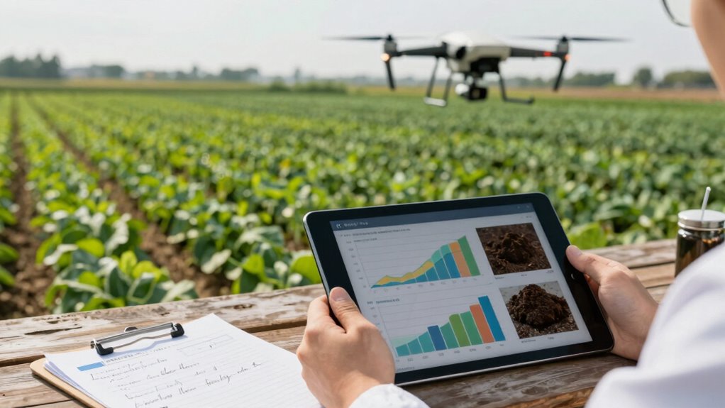 analyze crop data critically
