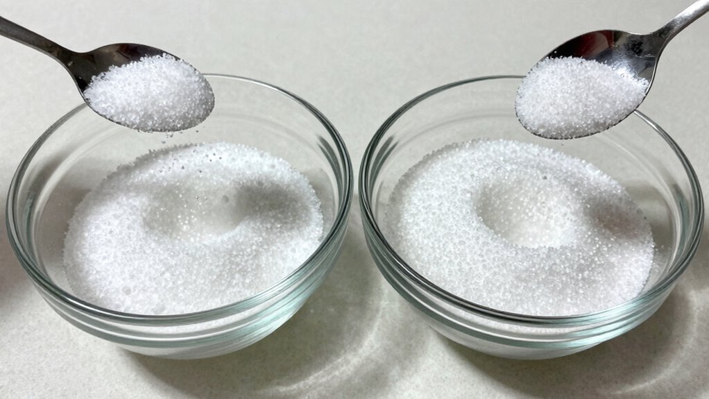 compare powders solubility