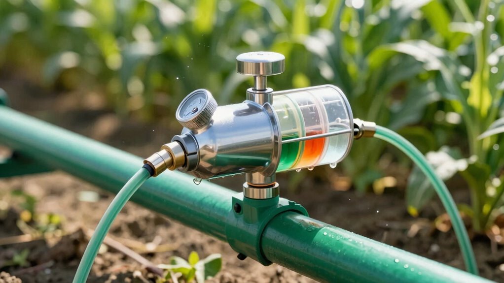 consistent fertilizer application accuracy