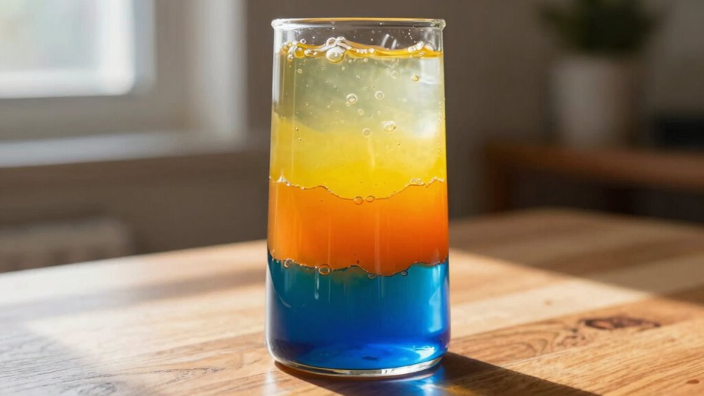 creating colorful density tower