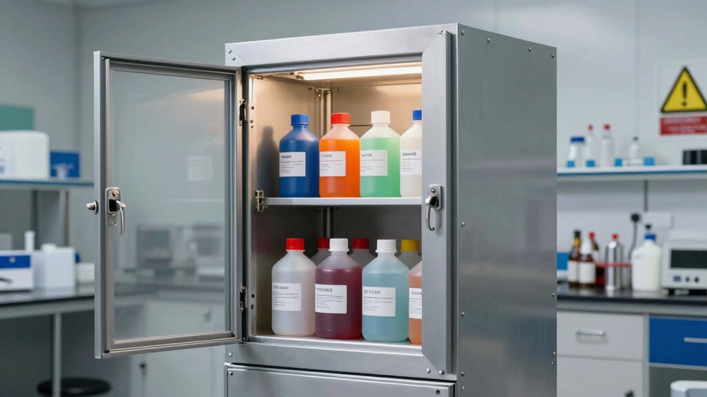 durable safe chemical storage