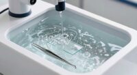 efficient lab cleaning method