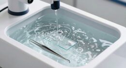 efficient lab cleaning method