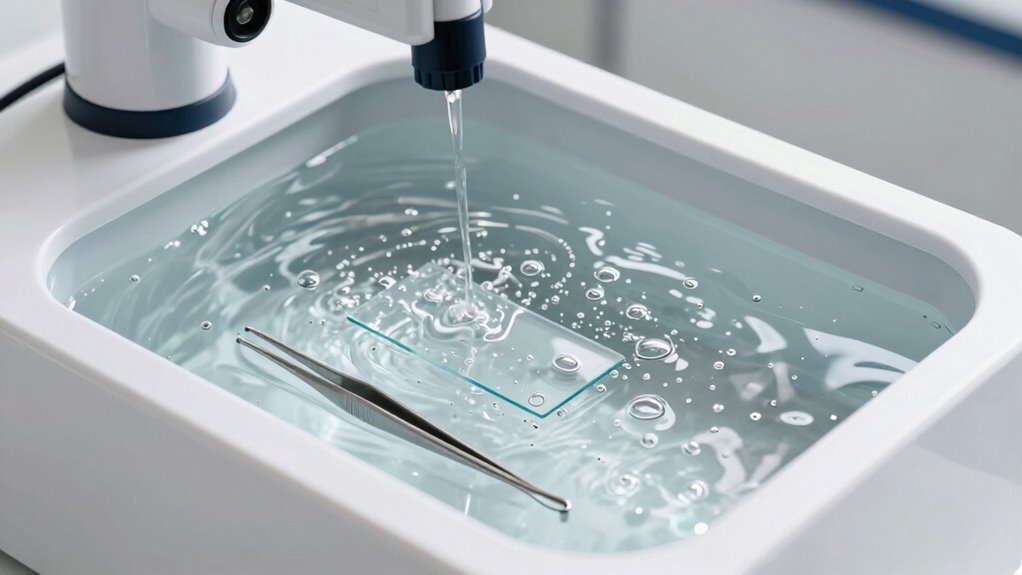 efficient lab cleaning method