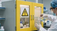fire resistant solvent storage