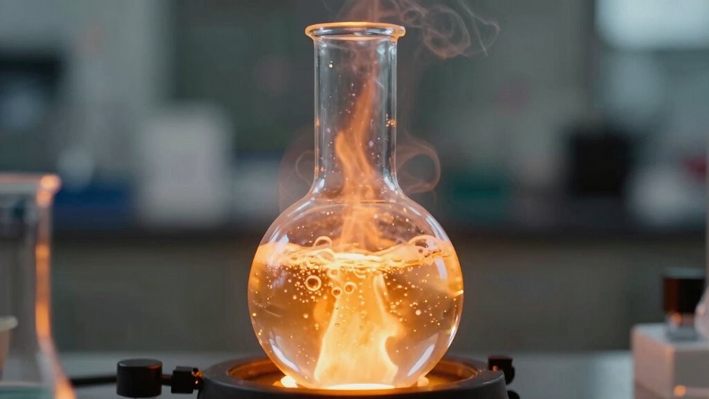 heat accelerates reaction rates