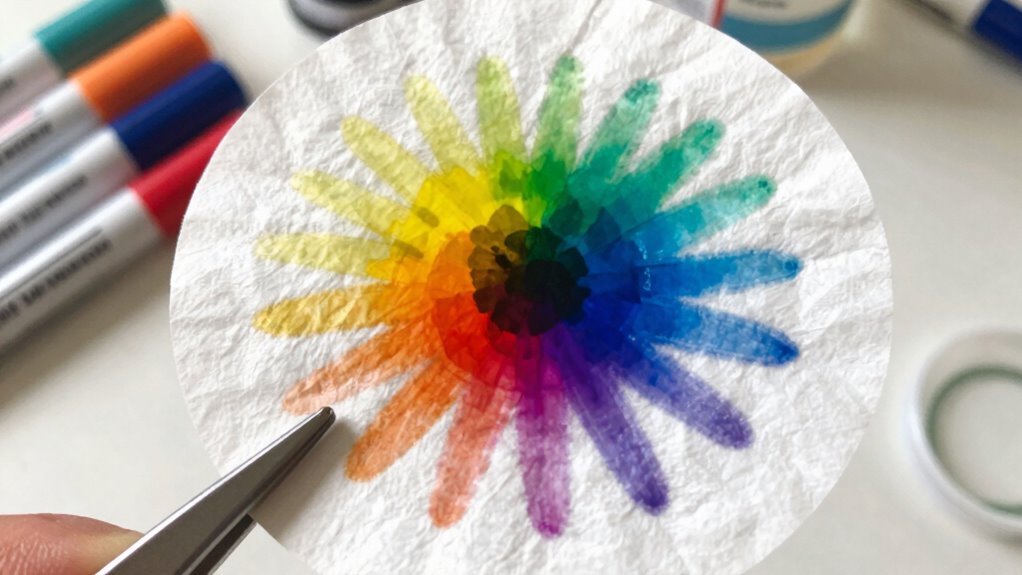 marker ink separation experiment