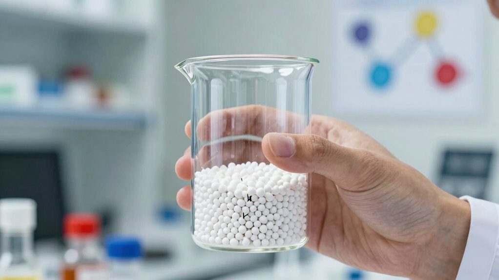 mole connects particles and measurements
