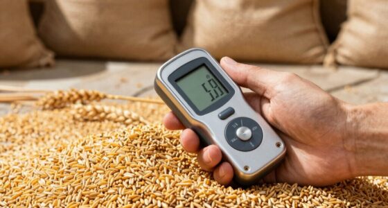 monitor grain moisture levels