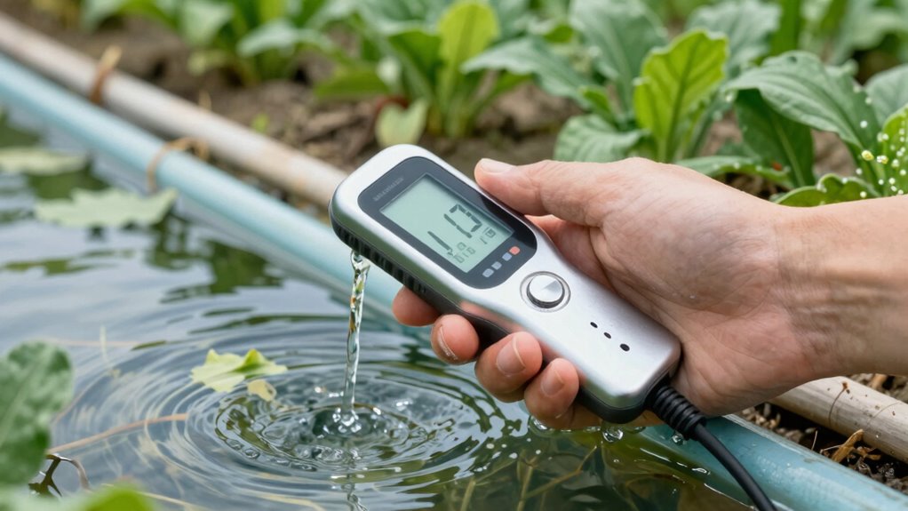 monitoring water salinity levels