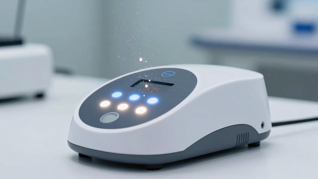 particle counts indicate cleanliness