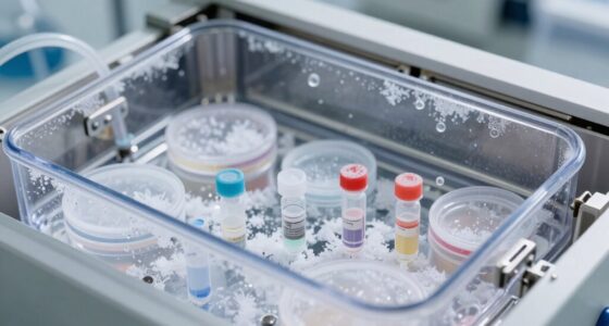 preserving samples through freeze drying