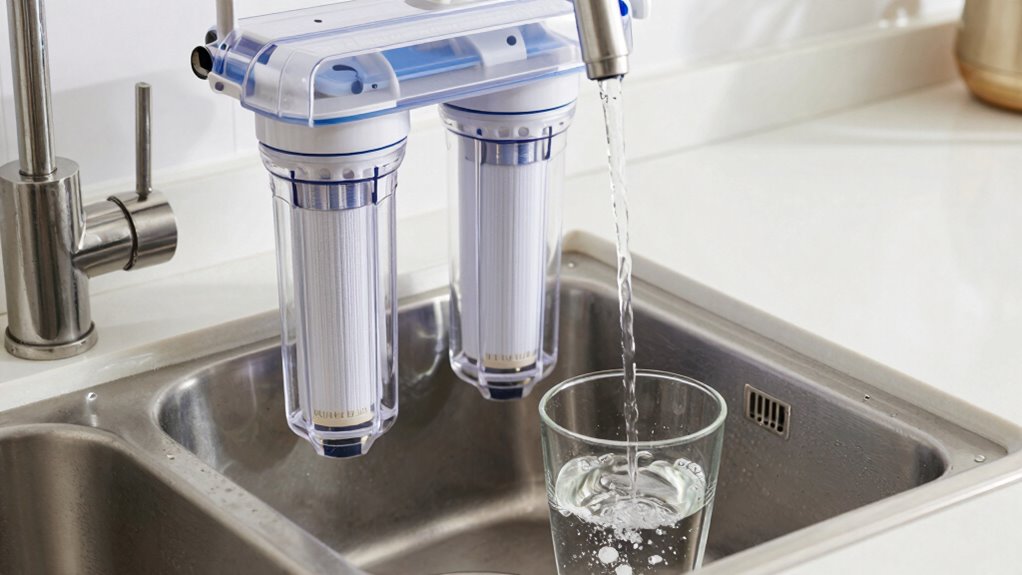 purifies water through filtration