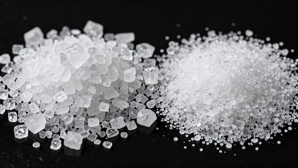 purity levels in salts