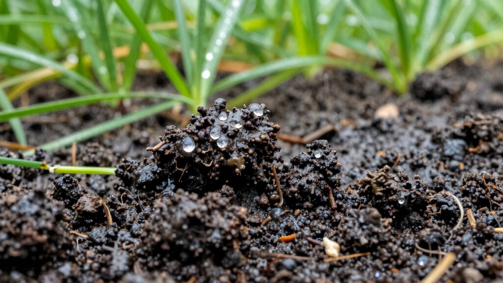 rain increases soil potassium